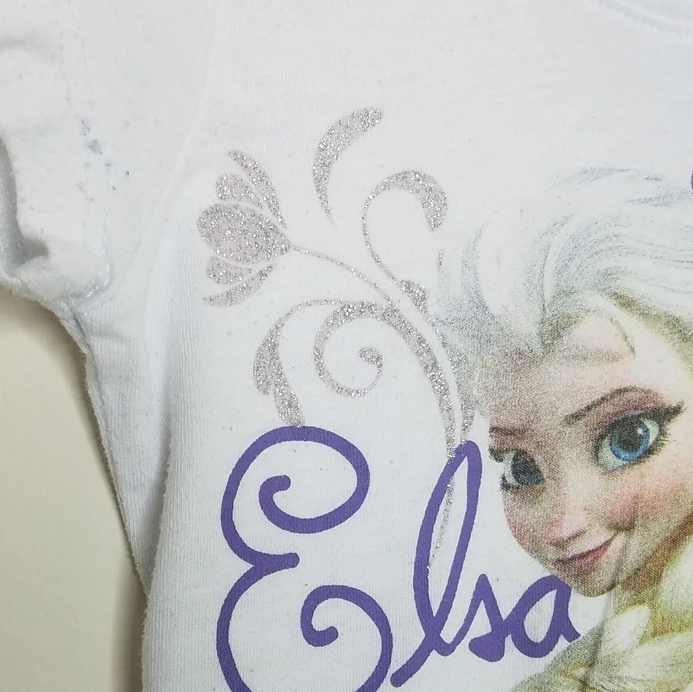 Disney Frozen Anna Elsa Shirt S 4